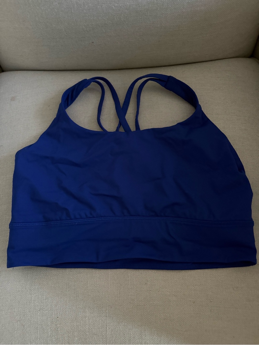 Lululemon Energy Longline Sports Bra Women - Riverside Blue